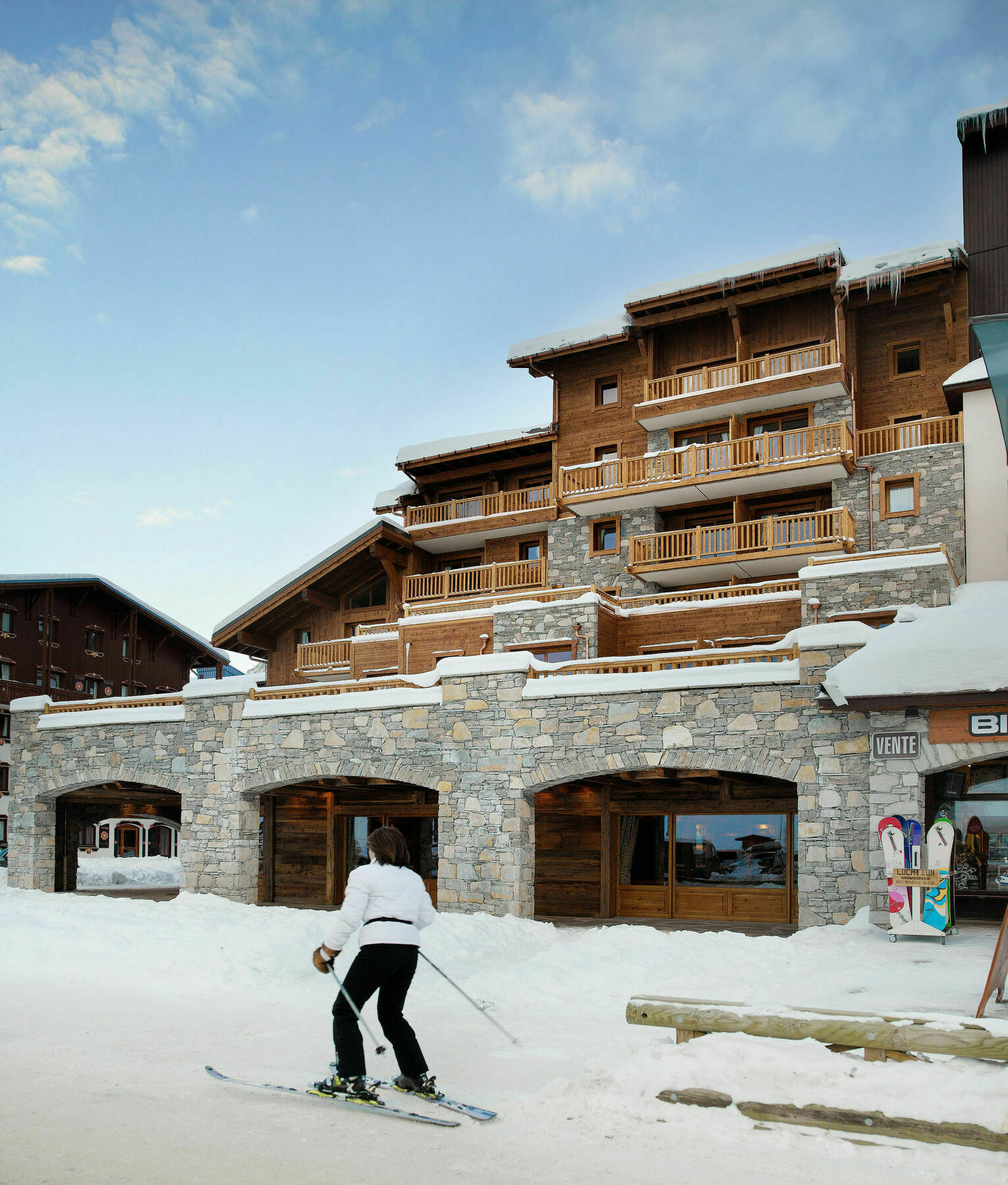 تينْيِ Cgh Residences & Spas La Ferme Du Val Claret المظهر الخارجي الصورة
