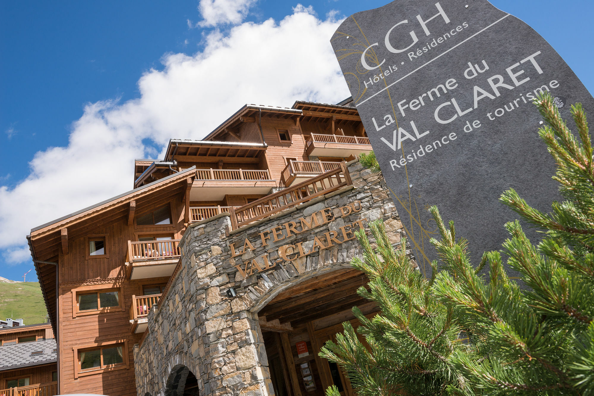 تينْيِ Cgh Residences & Spas La Ferme Du Val Claret المظهر الخارجي الصورة